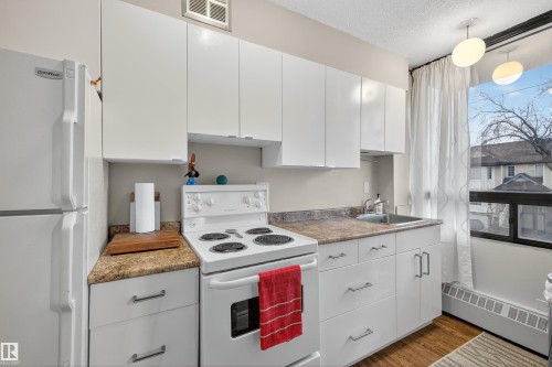 216 10160 114 Street, Edmonton, AB - Indoor Photo Showing Kitchen