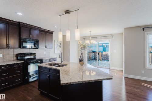16730 122A Street, Edmonton, AB - Indoor Photo Showing Kitchen With Double Sink