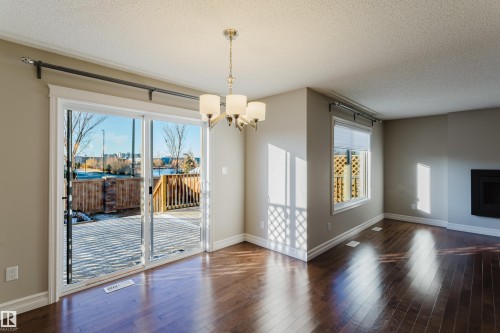 16730 122A Street, Edmonton, AB - Indoor Photo Showing Living Room With Fireplace