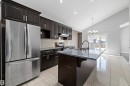 550 Albany Way, Edmonton, AB  - Indoor Photo Showing Kitchen With Stainless Steel Kitchen With Upgraded Kitchen 