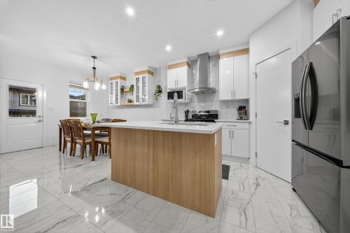 3605 41 Ave, Beaumont, AB - Indoor Photo Showing Kitchen
