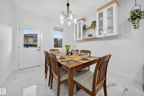 3605 41 Ave, Beaumont, AB - Indoor Photo Showing Dining Room