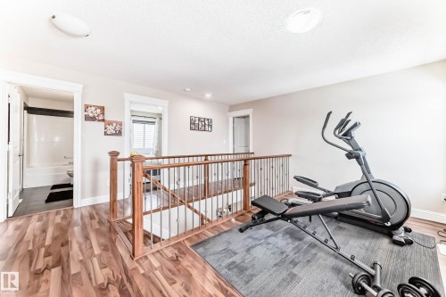 6159 12 Avenue Sw, Edmonton, AB - Indoor Photo Showing Gym Room