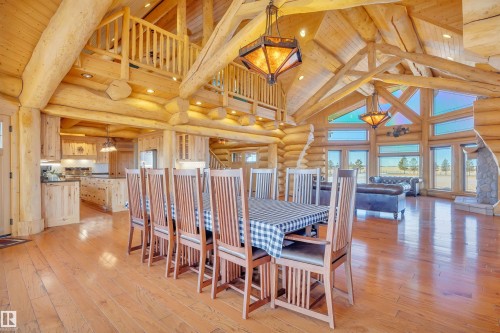 49169 Rge Rd 260, Rural Leduc County, AB - Indoor Photo Showing Dining Room