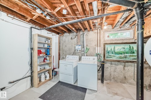 17719 84 Avenue, Edmonton, AB - Indoor Photo Showing Laundry Room