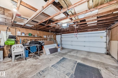 17719 84 Avenue, Edmonton, AB - Indoor Photo Showing Garage