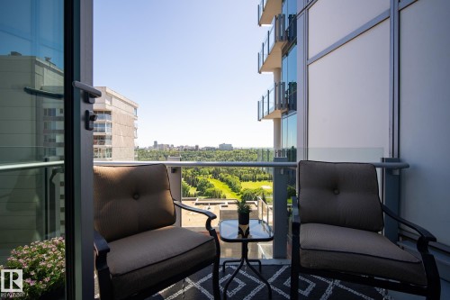 1201 11969 Jasper Avenue, Edmonton, AB - Outdoor With Balcony With Exterior