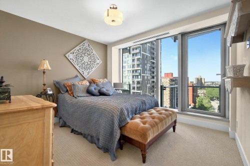 1201 11969 Jasper Avenue, Edmonton, AB - Indoor Photo Showing Bedroom