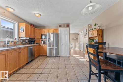 4514 49 Avenue, Cold Lake, AB - Indoor Photo Showing Kitchen With Double Sink