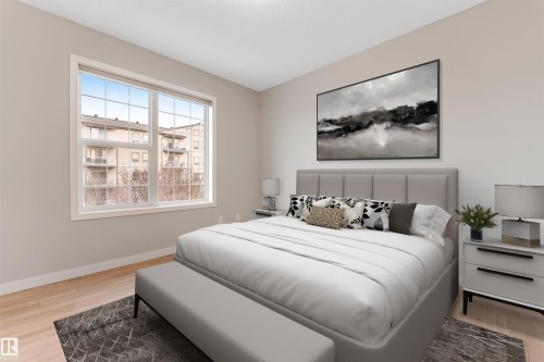 11 150 Edwards Drive, Edmonton, AB - Indoor Photo Showing Bedroom