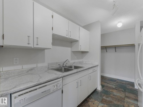3 10836 116 Street, Edmonton, AB - Indoor Photo Showing Kitchen With Double Sink