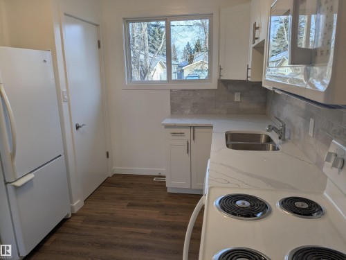 13636 135A Avenue, Edmonton, AB - Indoor Photo Showing Kitchen With Double Sink