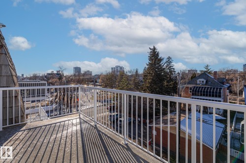 425 8604 Gateway Boulevard, Edmonton, AB - Outdoor With Balcony