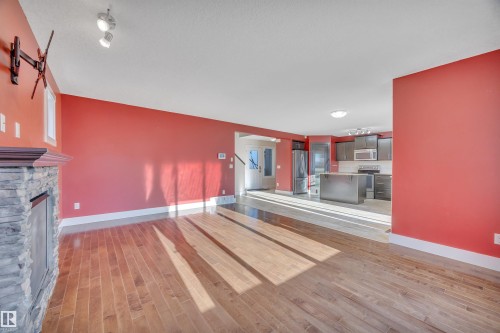 29 Southbridge Crescent, Calmar, AB - Indoor With Fireplace