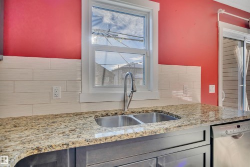 29 Southbridge Crescent, Calmar, AB - Indoor Photo Showing Kitchen With Double Sink