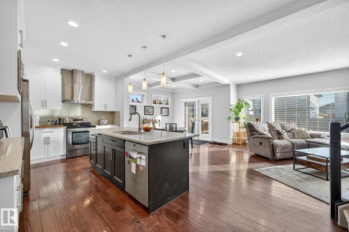 1 Wembley, Fort Saskatchewan, AB - Indoor Photo Showing Kitchen With Upgraded Kitchen
