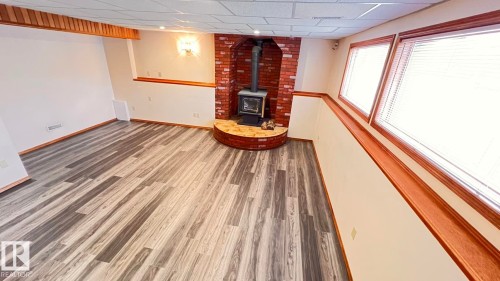 17324 92 Avenue, Edmonton, AB - Indoor Photo Showing Other Room With Fireplace