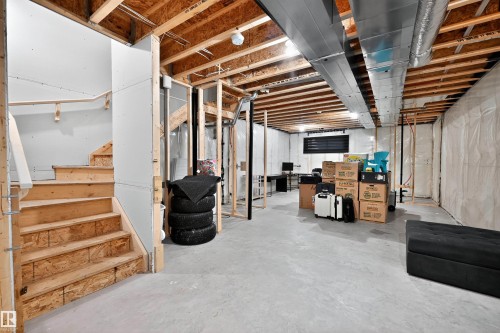 7 Emerald Way E, Spruce Grove, AB - Indoor Photo Showing Basement