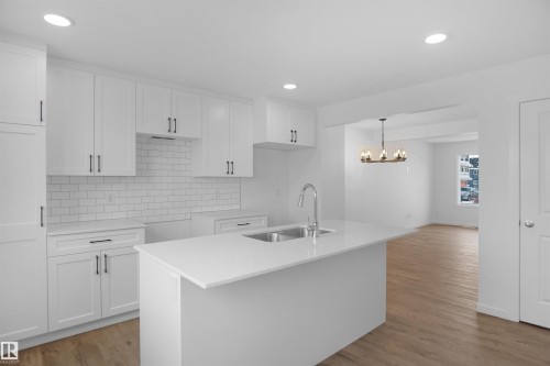 124 1009 Cy Becker Road, Edmonton, AB - Indoor Photo Showing Kitchen With Upgraded Kitchen