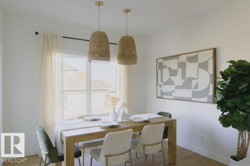 8961 Elves Loop, Edmonton, AB - Indoor Photo Showing Dining Room