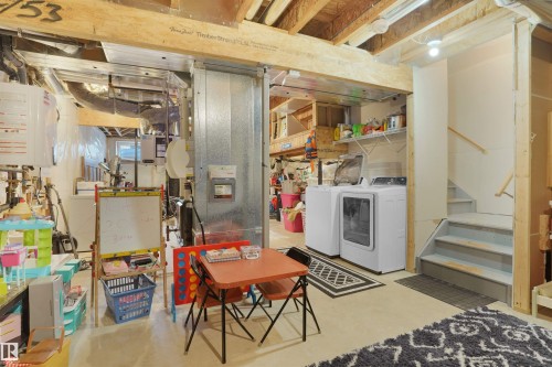 5050 Andison Close, Edmonton, AB - Indoor Photo Showing Basement