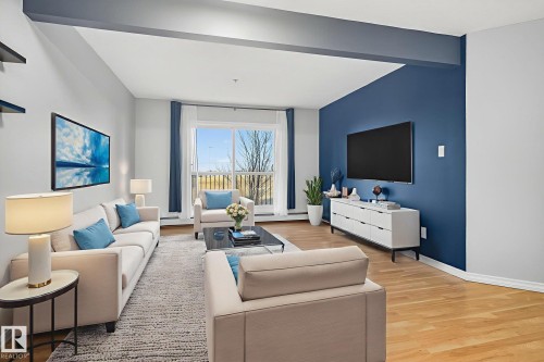 310 646 Mcallister Loop, Edmonton, AB - Indoor Photo Showing Living Room