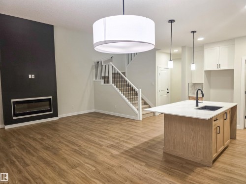 6 Elis Link, Spruce Grove, AB - Indoor With Fireplace