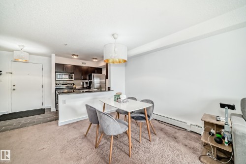 303 1070 Mcconachie Blvd, Edmonton, AB - Indoor Photo Showing Dining Room