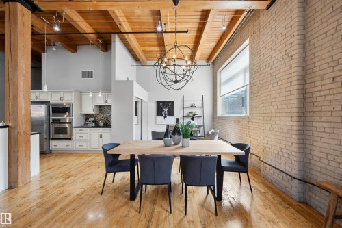 111 10309 107 Street, Edmonton, AB - Indoor Photo Showing Dining Room