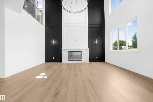 48 Grassview Crescent, Spruce Grove, AB - Indoor With Fireplace