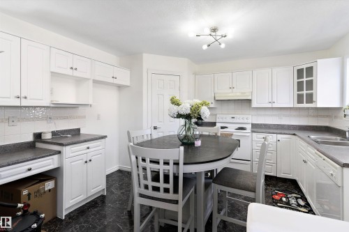 12711 128 Street, Edmonton, AB - Indoor Photo Showing Kitchen With Double Sink