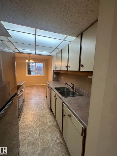 8 3221 119 Street, Edmonton, AB - Indoor Photo Showing Kitchen With Double Sink