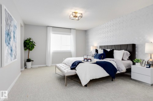 17444 2 Street, Edmonton, AB - Indoor Photo Showing Bedroom