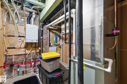 8039 18 Avenue, Edmonton, AB - Indoor Photo Showing Basement