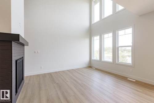 13113 212A Street, Edmonton, AB - Indoor Photo Showing Other Room With Fireplace