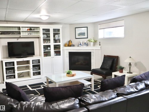 4823 49A Street, Barrhead, AB - Indoor Photo Showing Living Room