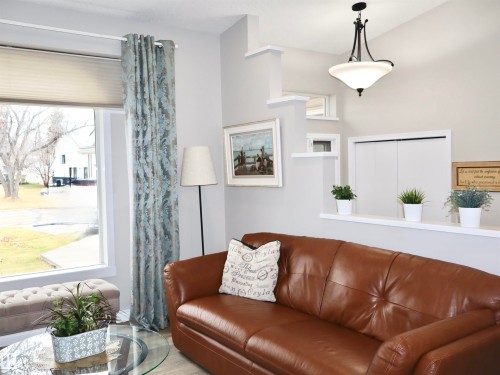 4823 49A Street, Barrhead, AB - Indoor Photo Showing Living Room