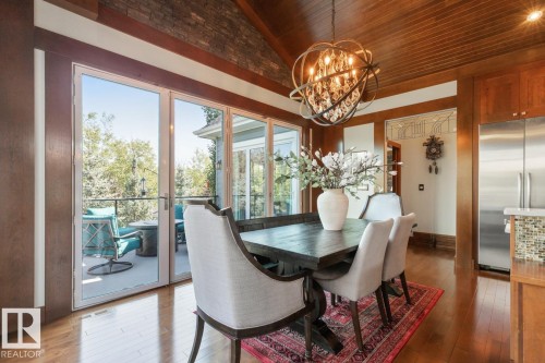 4023 Whispering River Drive, Edmonton, AB - Indoor Photo Showing Dining Room