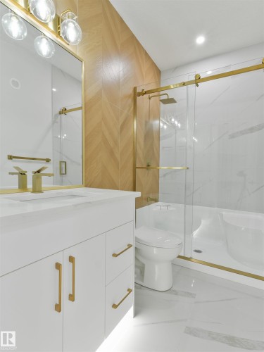 603 Ashgrove Circle, Leduc, AB - Indoor Photo Showing Bathroom