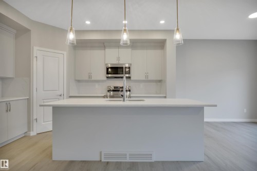 9100 Elves Loop, Edmonton, AB - Indoor Photo Showing Kitchen