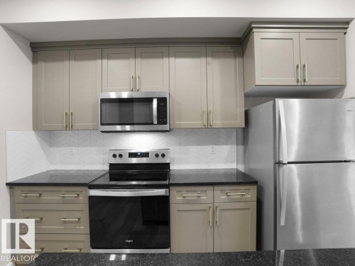 20329 15A Avenue, Edmonton, AB - Indoor Photo Showing Kitchen With Stainless Steel Kitchen