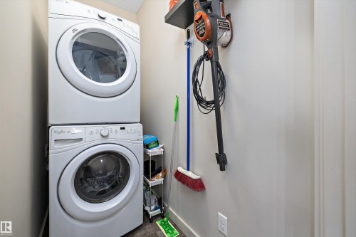 214 1004 Rosenthal Boulevard, Edmonton, AB - Indoor Photo Showing Laundry Room