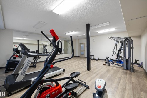 214 1004 Rosenthal Boulevard, Edmonton, AB - Indoor Photo Showing Gym Room