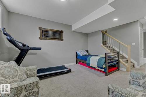 618 40 Street, Edmonton, AB - Indoor Photo Showing Gym Room