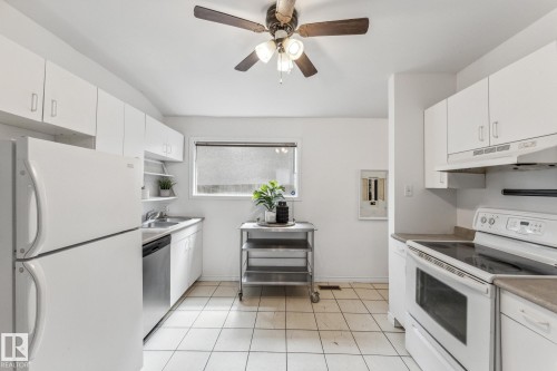 11211 93 Street, Edmonton, AB - Indoor Photo Showing Kitchen With Double Sink