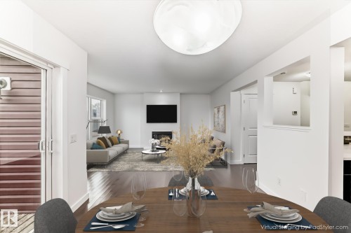 359 Simmonds Way, Leduc, AB - Indoor With Fireplace