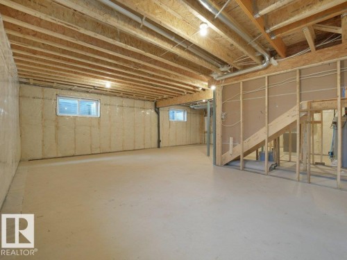 3305 Chernowski Way Sw, Edmonton, AB - Indoor Photo Showing Basement