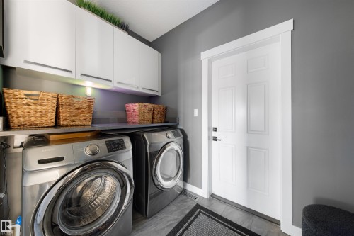 4915 38 Street, Beaumont, AB - Indoor Photo Showing Laundry Room