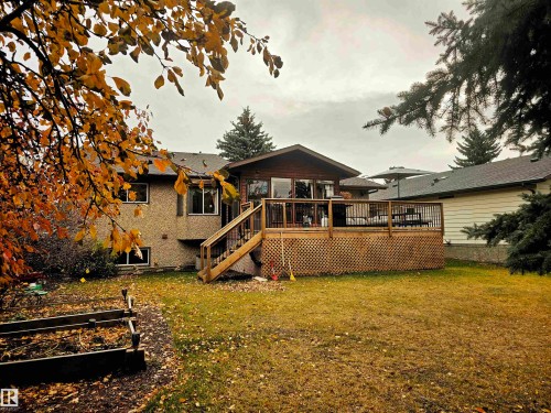 127 Grand Meadow Crescent, Edmonton, AB - Outdoor With Deck Patio Veranda