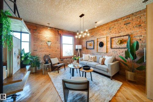 301 10141 95 Street, Edmonton, AB - Indoor Photo Showing Living Room